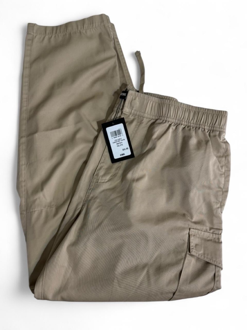CSG 2XL Men's Cargo Pants in Khaki